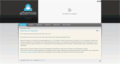 Desktop Screenshot of adsensio.eu